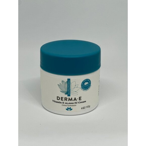 NEW Derma E Vitamin E 12 000 IU Creme 4 oz 113 g Cruelty-Free, EcoFriendly - Picture 1 of 4